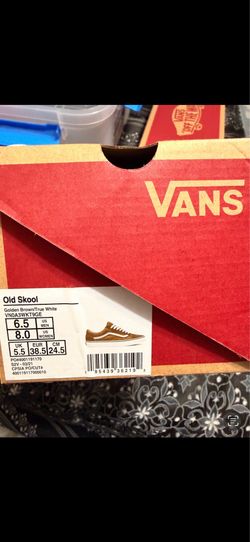 VANS old skool brown 6.5