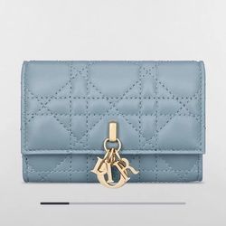 My Dior Glycine wallet - cloud blue