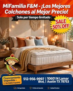 Mattress Start $99 all NEW (NUEVO)