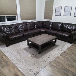 Leather Couch