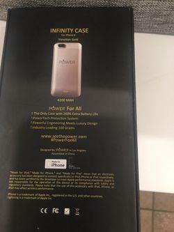 Battery case charger for iPhone