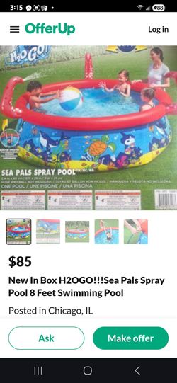 Sea pals spray pool
