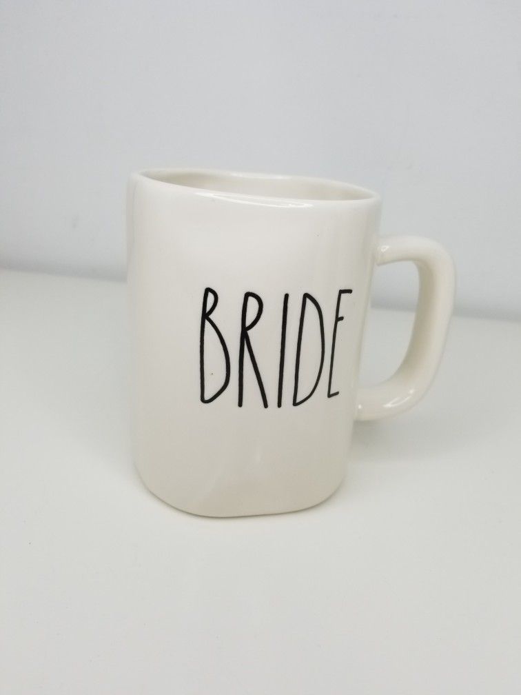 Coffee Tea Drink Mug Cup Large Letter Magenta M Stamp Bottom