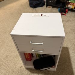 End Table With Charging station