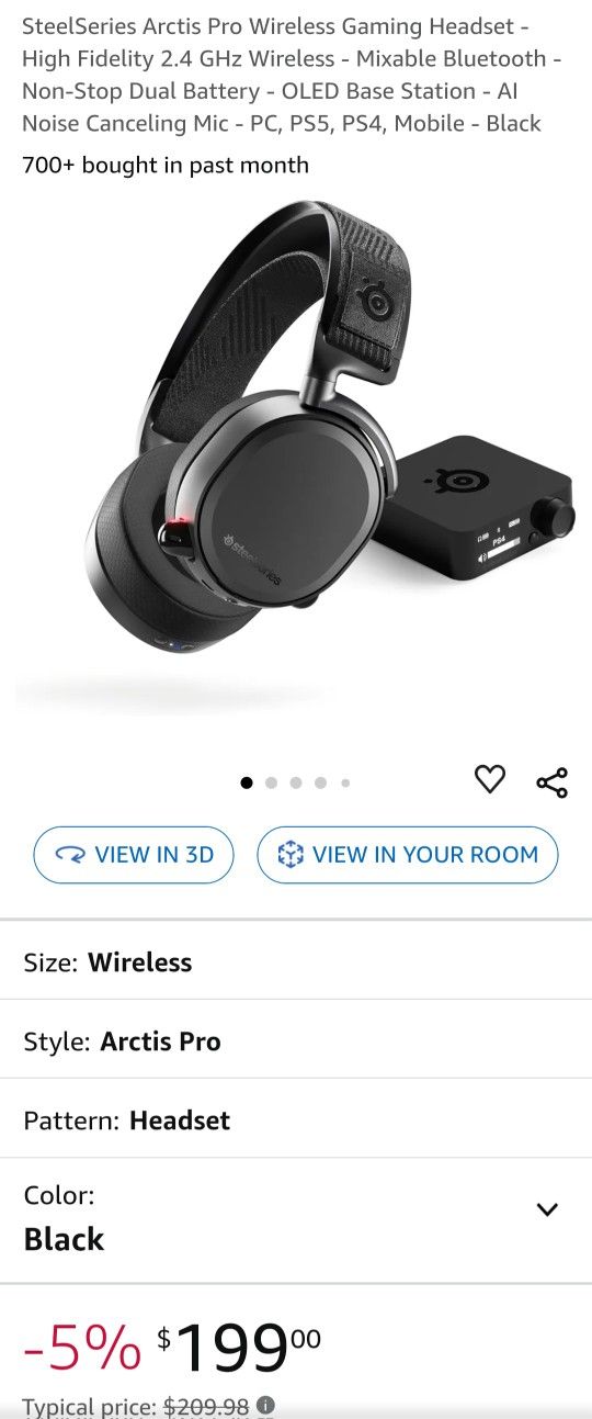 Steel series headphones