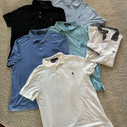 Ralph Lauren Polo Shirts (5), Size XL