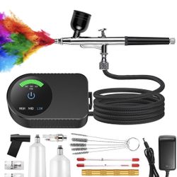 Airbrush Kit with Air Compressor
