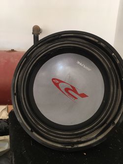Alpine sub woofer