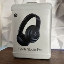 Beats Studio Pro Wireless Bluetooth Headphones - New Unopened Black