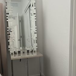 Table And mirror