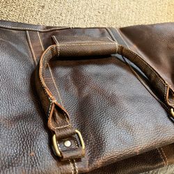 100% Original Leather Bag/ Hand Made/ Brand New 