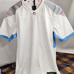 Men's Blank Nike On Field Tennessee Titans Jersey Size Large