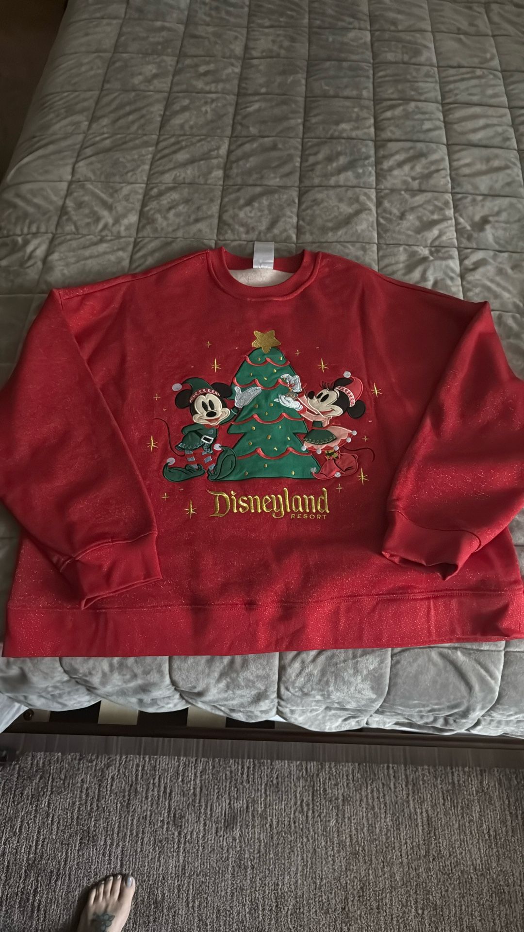 Disneyland Christmas Sweatshirt 