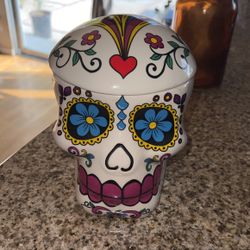 Day Of Dead Cookie Jar