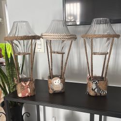 Handmade  Air Balloon Woodland 