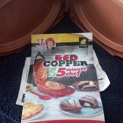 Red Copper 5 Minute Chef Meal Maker #22852A1 