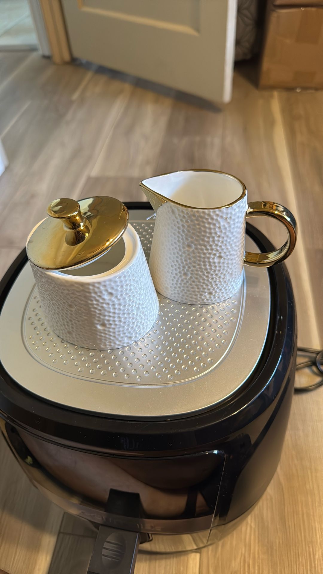 Sugar And Cream Serving Dishes
