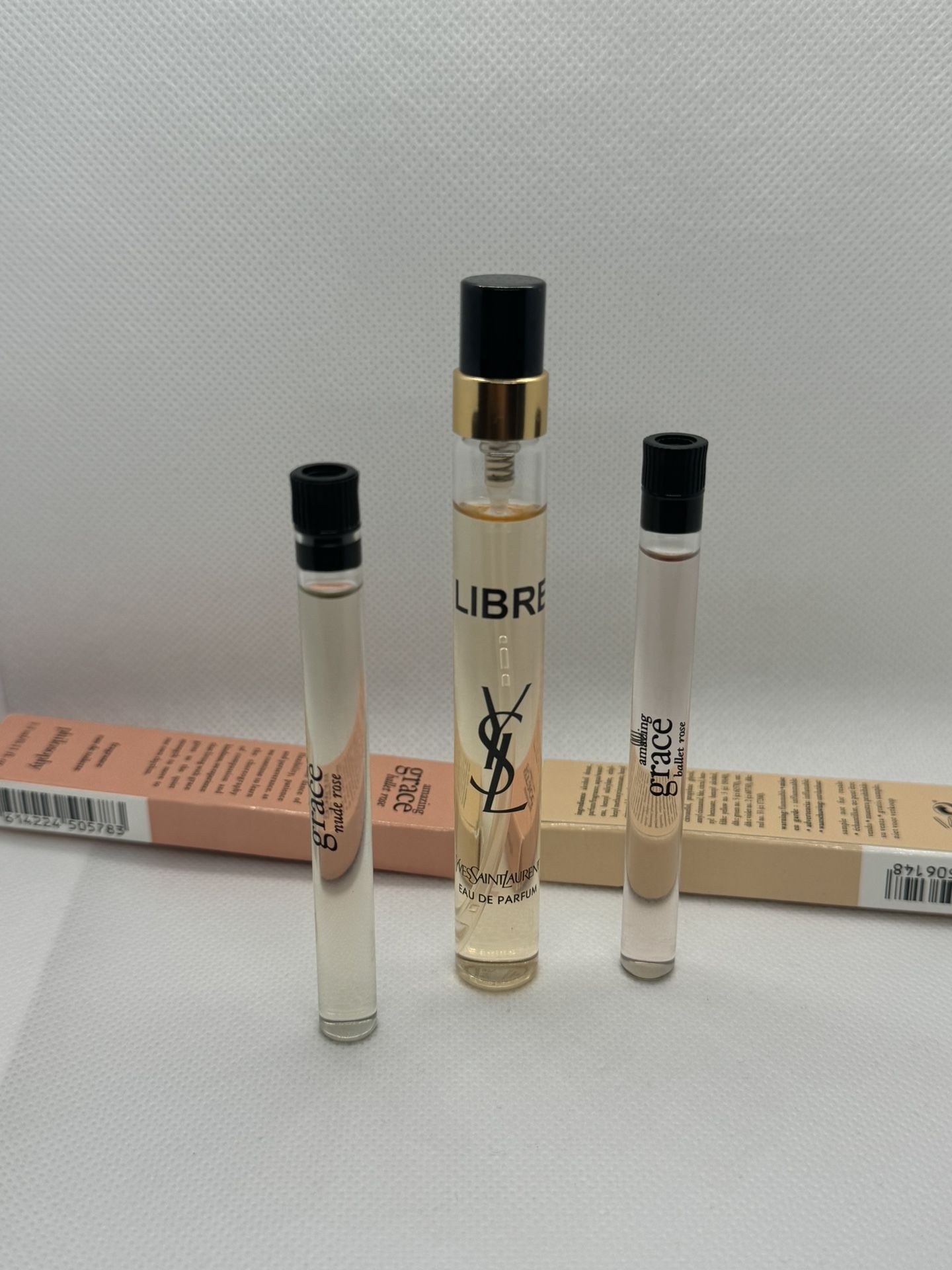 YSL LIBRE 10ml Travel + (2) Amazing grace)