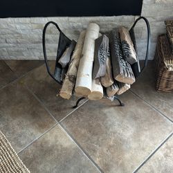 Firewood rack $15 obo