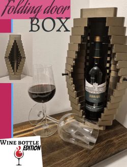 Folding Doors Wine Box