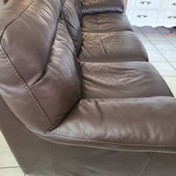 Leather Couch $250 OBO