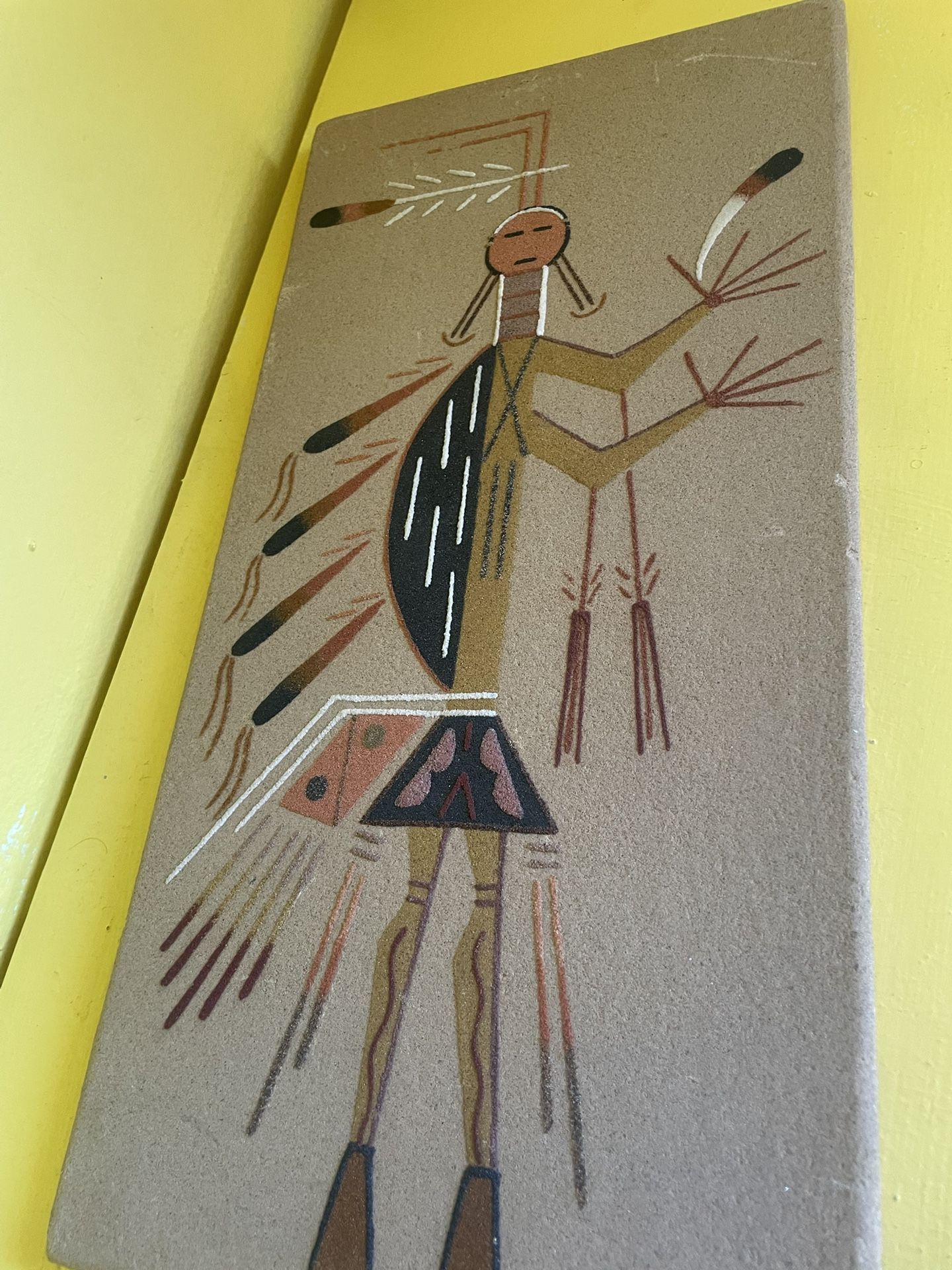 Lot of 3 Navajo Sand Paintings
