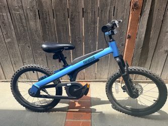 Segway Ninebot 18" Kids Bike Ages 5-10, w/Aerospace Aluminum Frame- Blue