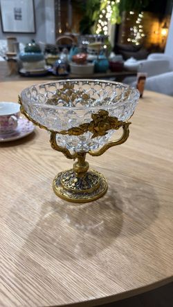 Cristal candy dish
