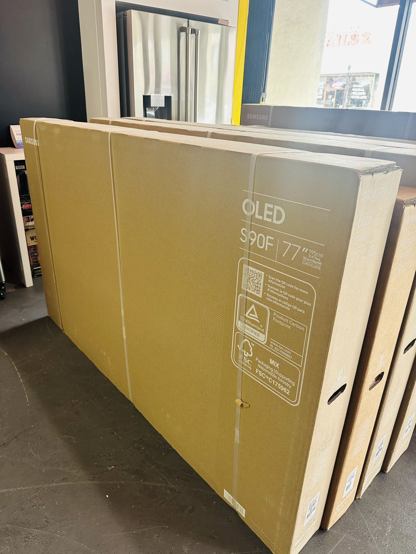 77” Samsung OLED S90F 2025 4K UHD Smart Tv