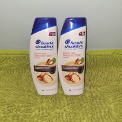 2 Head&shoulder 12.5oz Shea Butter Shampoo 