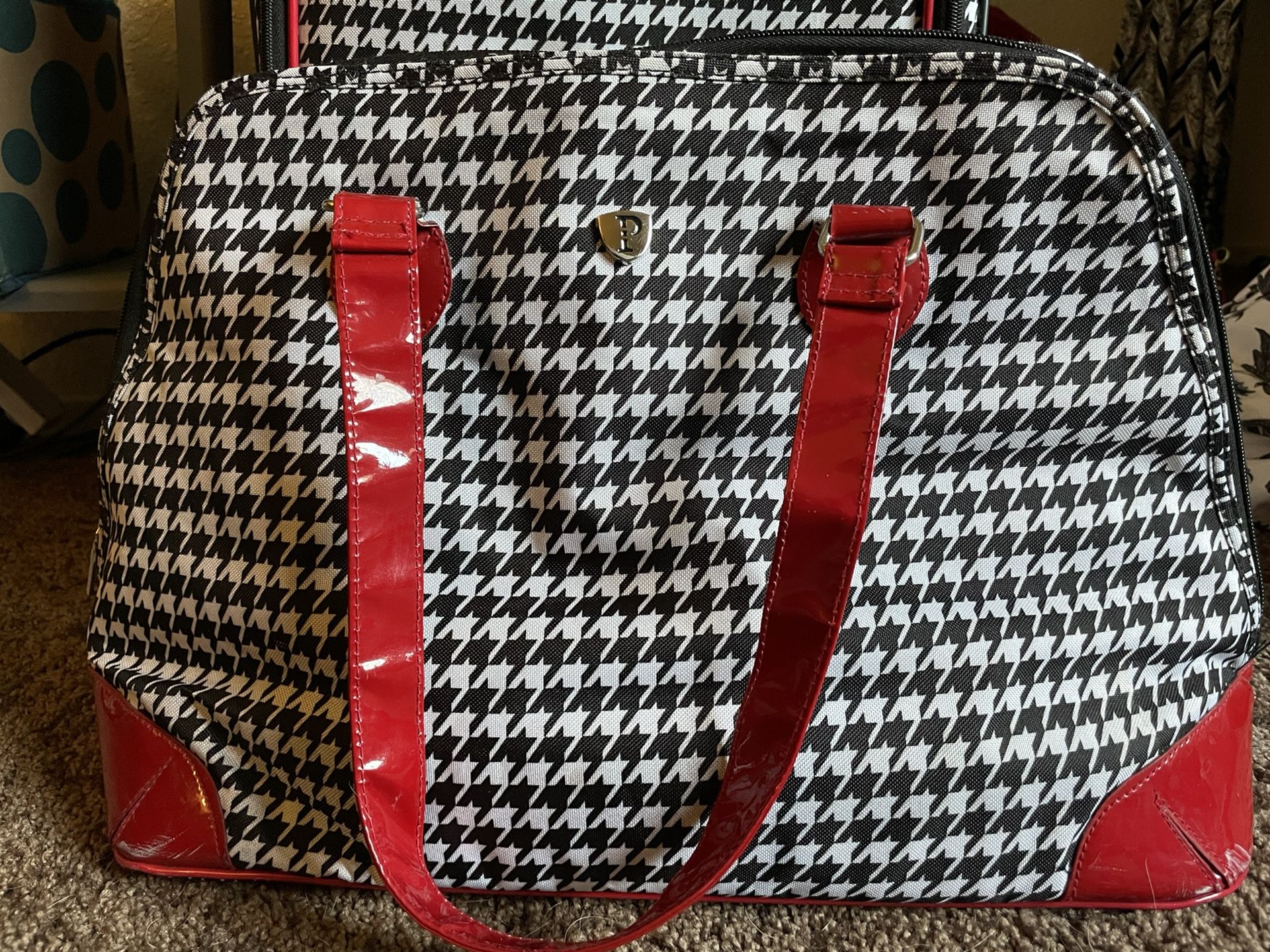 Houndstooth Luggage 3 Piece Set for Sale in Citrus Heights, CA OfferUp