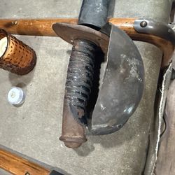 US 1906 js sword pre ww1 WWI Model 1(contact info removed) A.S. Co. - Ames Cavalry Officers Sword w/Scabbard