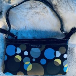 Kate Spade Wristlet In Fun Color And Pattern 