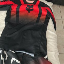 Dirt Bike Pants And Shirt Set