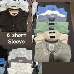 18 Men’s Shirts - Name Brands