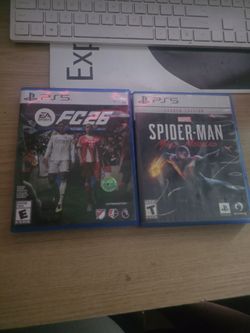 PS5 Game Bundle – EA FC 26 & Spider-Man Miles Morales