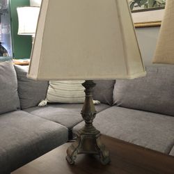 Pair of beautiful lamps can be for bedroom, living room office
