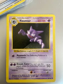 Haunter pokemon card