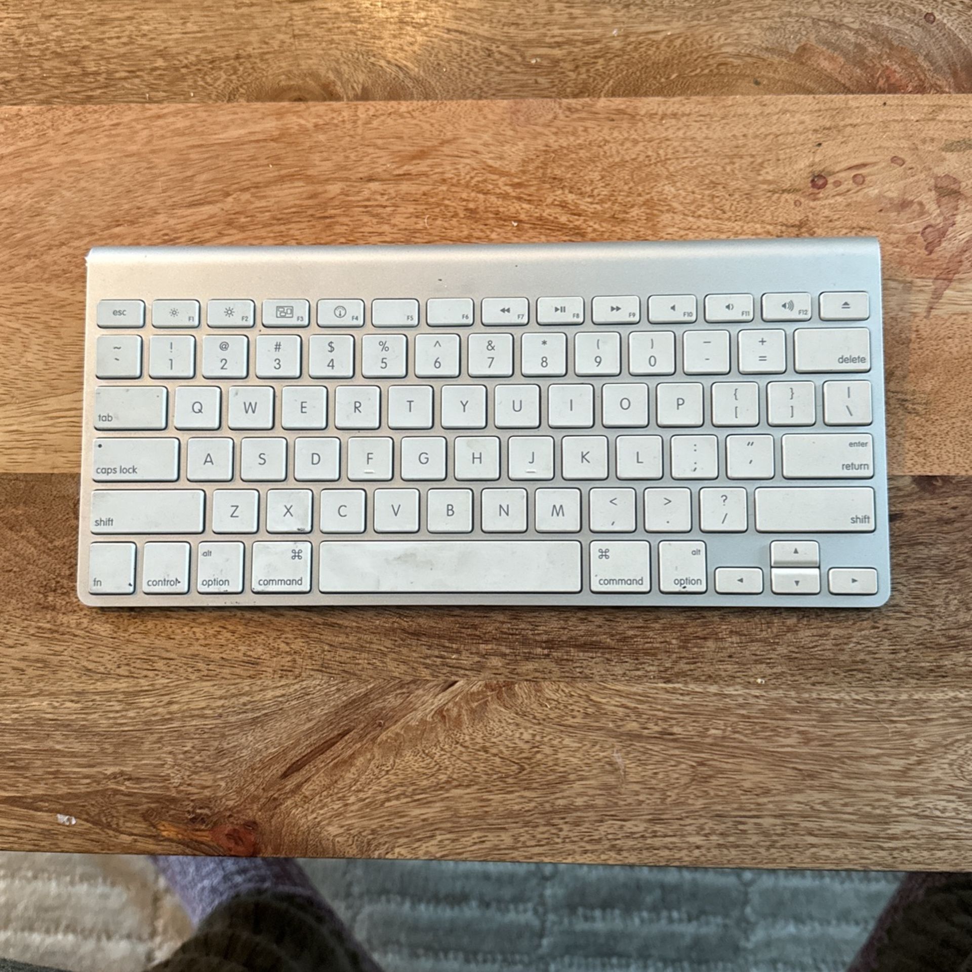 The Apple Wireless Keyboard A1314