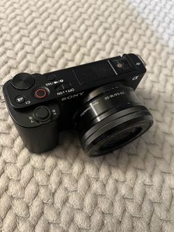 Sony zve10 camera