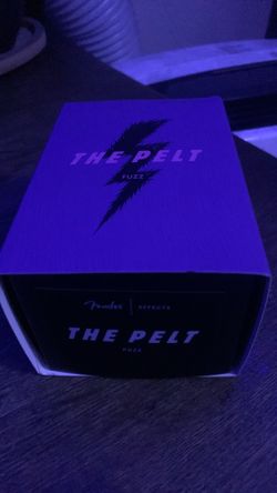 Fender effects pedal the pelt