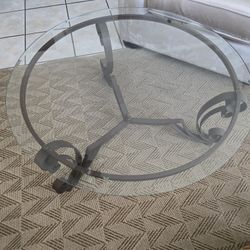Glass Center Table & Coffee Table