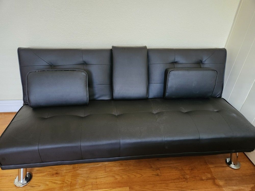 Leather Futon