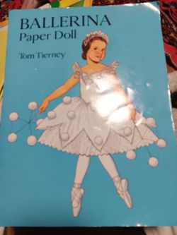 Vintage 1994 Ballerina PAPER DOLL
