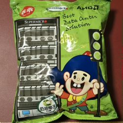 SuperMicro AMD Limited Specia Promotional Edition Kuai Kuai Corn Snack Cream Coconut Flavor