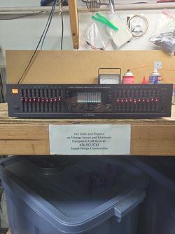 Vintage BSR EQ-3000 Stereo Graphic Equalizer
