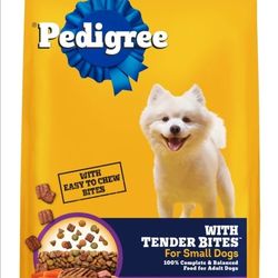 Pedigree With Tender Bites For Small Dogs Chicken & Steak Flavor 3.5lbs