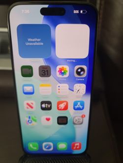 Iphone 15 Pro Max 256gb Grey For At&t And Cricket Only Fully Functional No Issues 