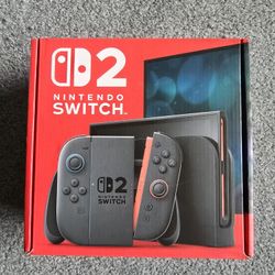 Nintendo Switch 2 With Memory Card - New In Box 