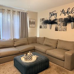 Oversized Feathered Down Sectional 